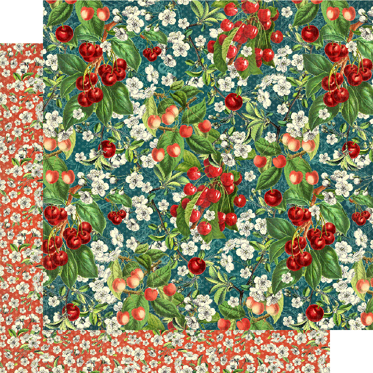 Hello Sunshine - Single 12 x 12 Sheet (Life's a Bowl of Cherries)