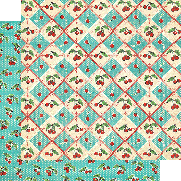 Cherry on Top - Single 12 x 12 Sheet (Life's a Bowl of Cherries)