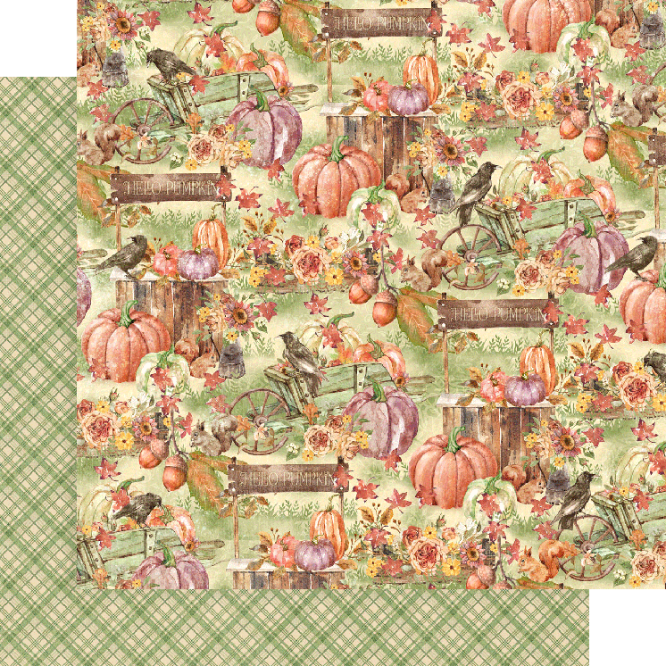 Farmers Market - Single 12 x 12 Sheet (Hello Pumpkin)
