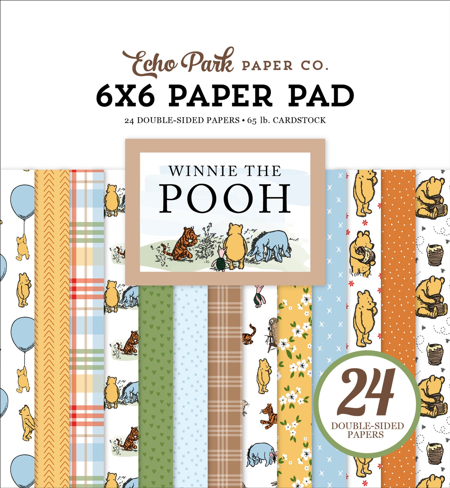 Winnie the Pooh - 6x6 Paper Pad