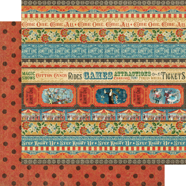 Get Your Tickets - Single 12 x 12 Sheet (Come One, Come All!)