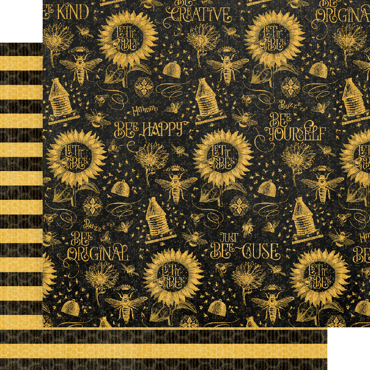 Let It Bee - 8 x 8 Paper Pack