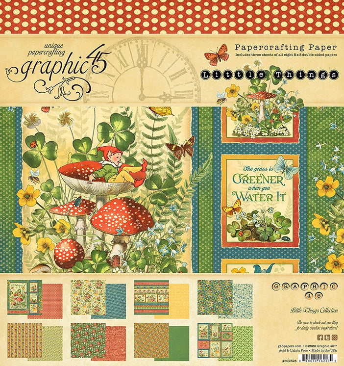 Little Things - 8 x 8 Paper Pack