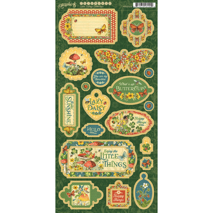 Little Things - Chipboard Pieces