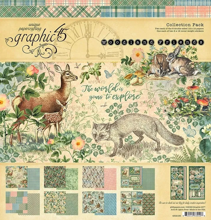 Woodland Friends - 12x12 Collection Kit