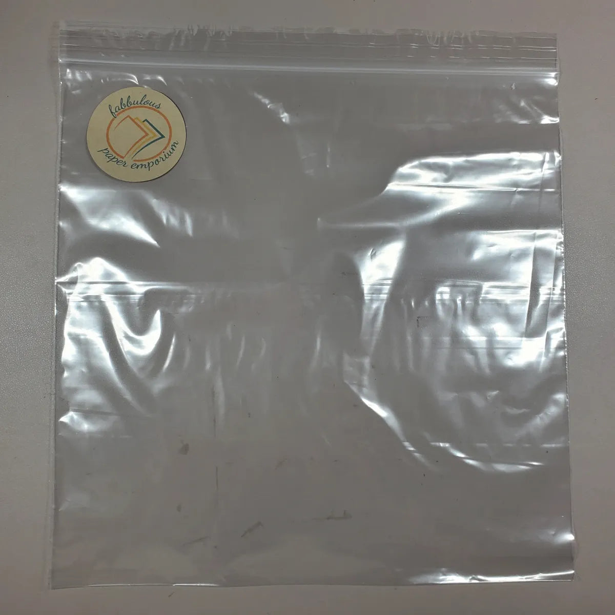 Plastic "Project Saver" Resealable Bag - 13"x13"