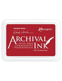 Wendy Vecchi Archival Ink Pad - Red Geranium