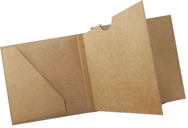 Trifold Waterfall Folio Album - Kraft