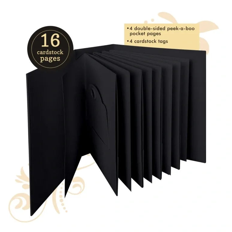 ATC Tag & Pocket Album - Black