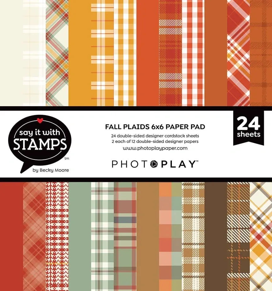 Fall Plaid - 6x6 Paper Pad