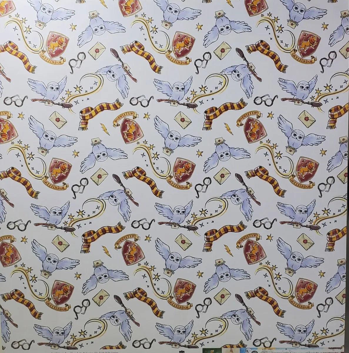 Harry Potter Watercolour Tags