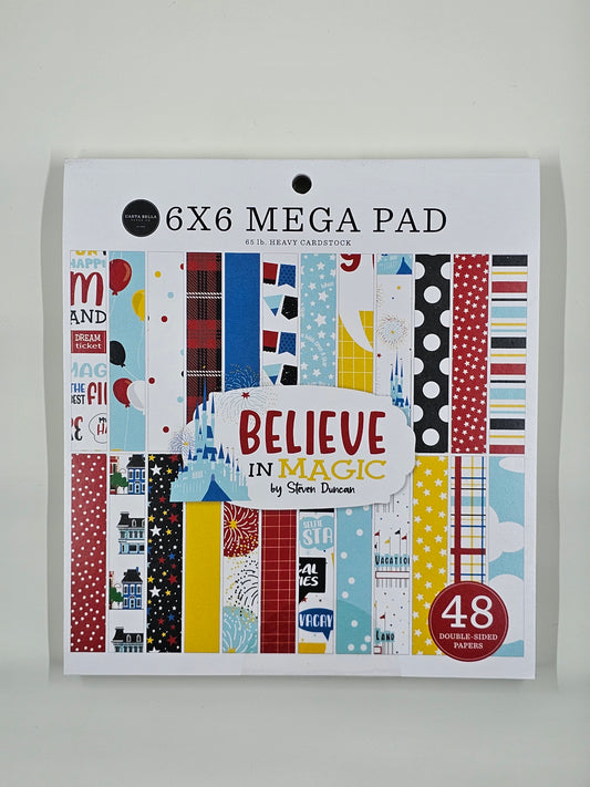 Believe in Magic - 6x6 Mega Paper Pad