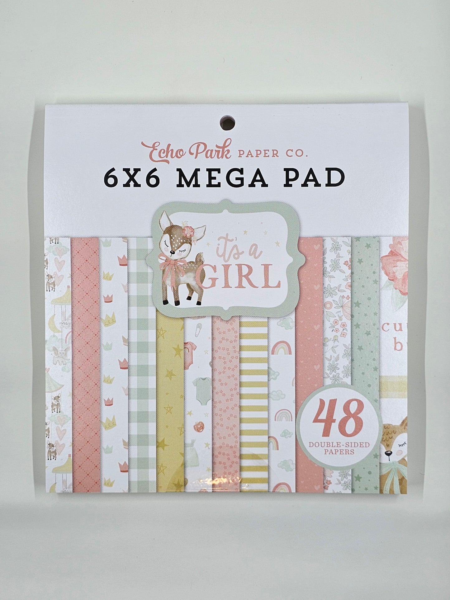 It's A Girl - 6x6 Mega Paper Pad