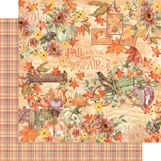 Hello Pumpkin - Single 12 x 12 Sheet (Hello Pumpkin)