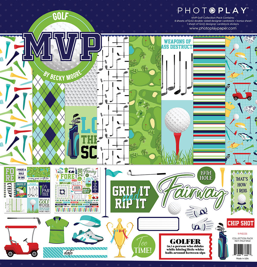 MVP Golf - Modified Collection Pack – Fabbulous Paper Emporium