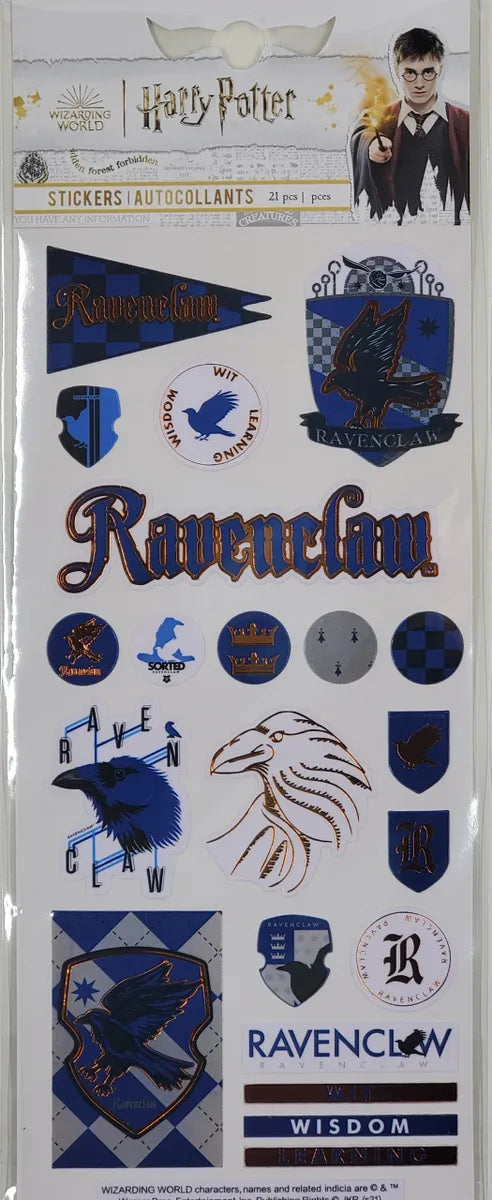 Harry Potter - House Pride Enamel Stickers - Ravenclaw