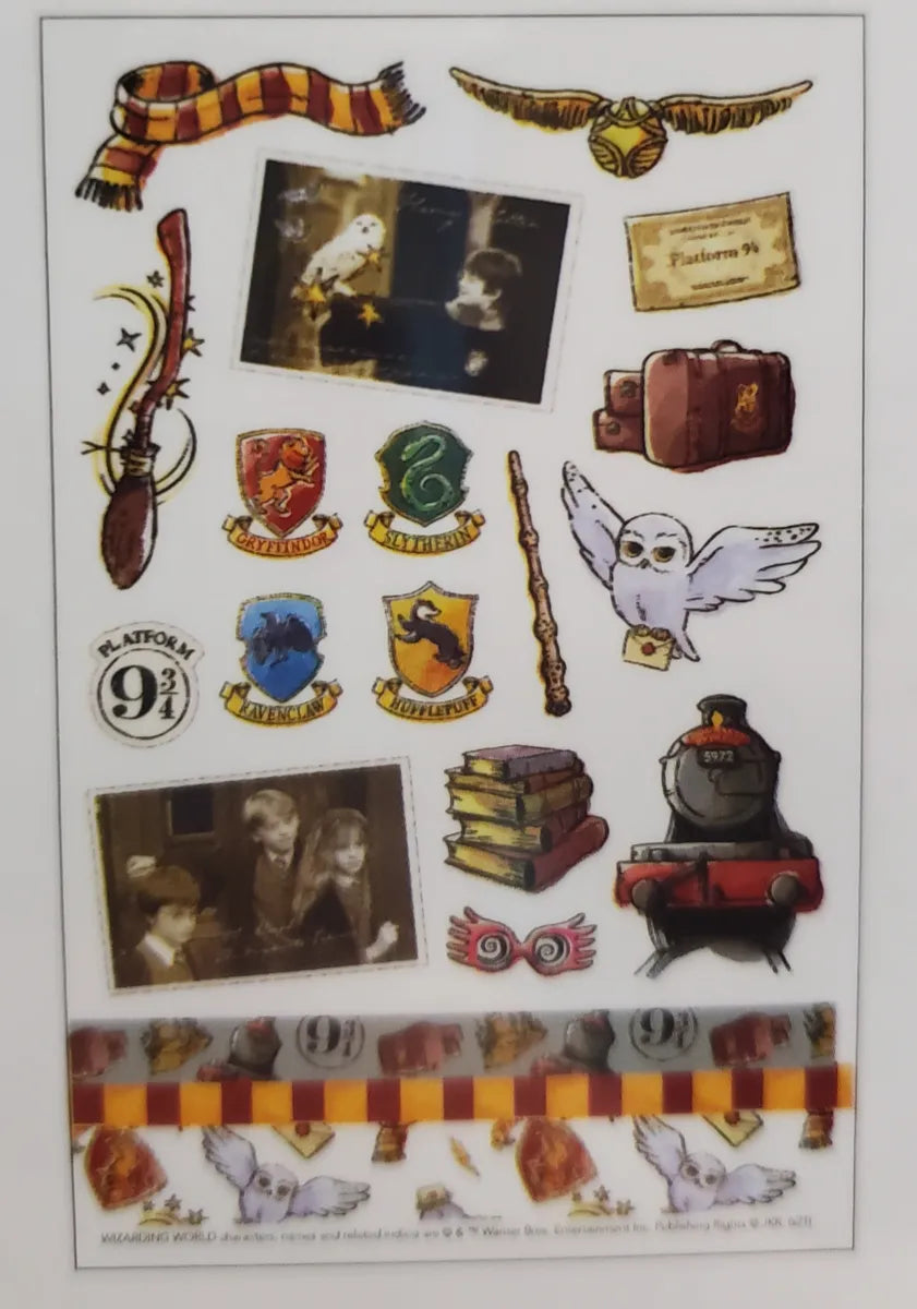 Harry Potter - Decorative Stickers (4 sheets)