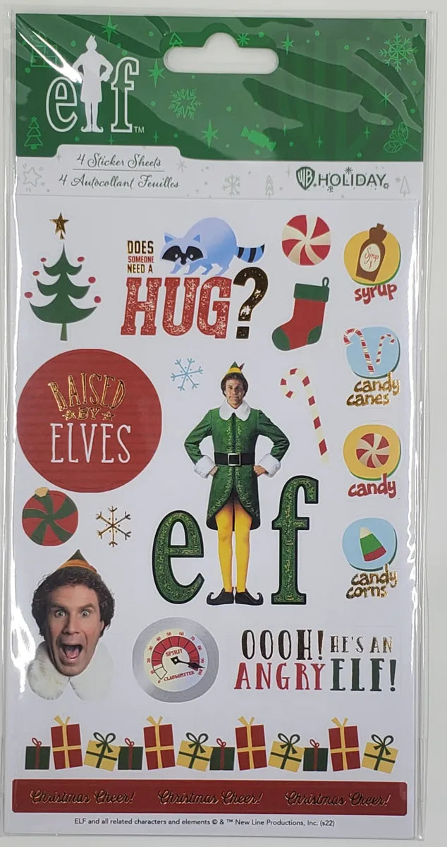 Elf Decorative Stickers (4 sheets)