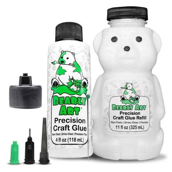 Bearly Art Precision Craft Glue - BUNDLE