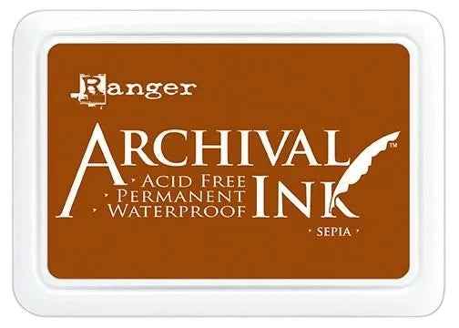 Ranger Archival Ink Pad - Sepia