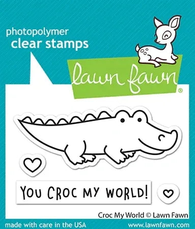 Croc My World Stamp & Die Set