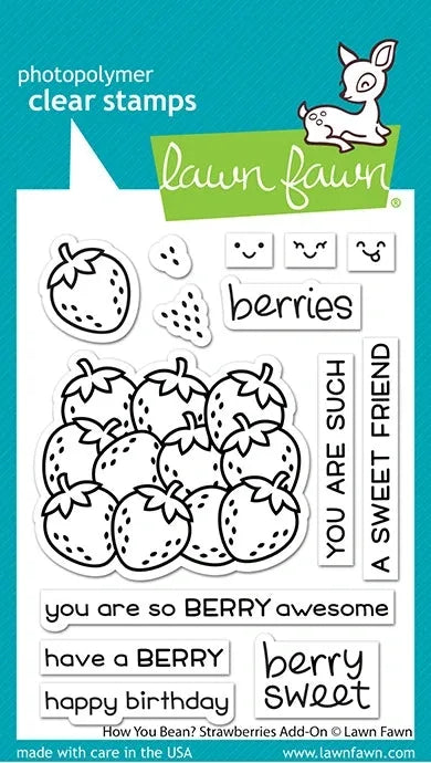 How You Bean Strawberry Stamp & Die Set