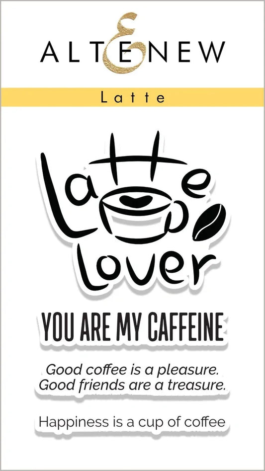Latte Lover Stamp Set