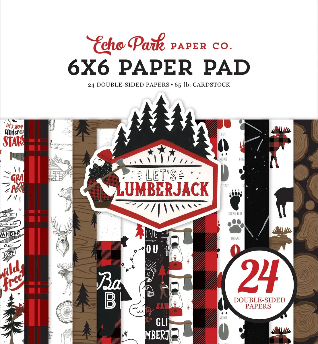 Let's Lumberjack - 6x6 Paper Pad