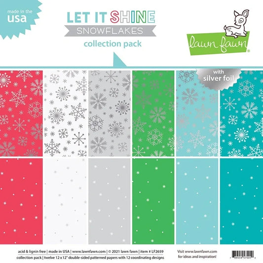Let It Shine Snowflakes Collection Pack (12x12)