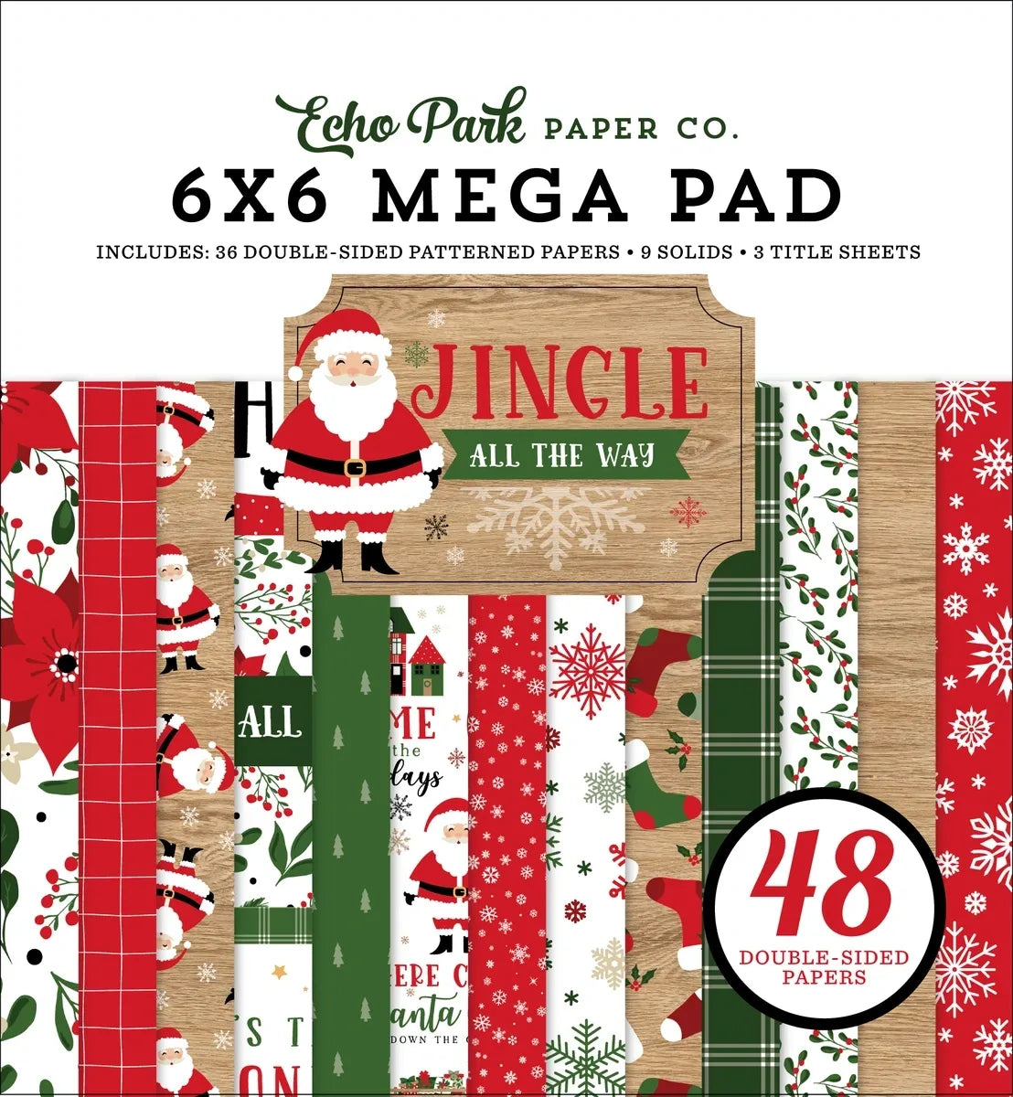 Jingle All the Way - 6x6 Mega Paper Pad